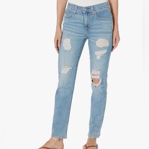 Levi's Light Blue Straight Leg Jeans